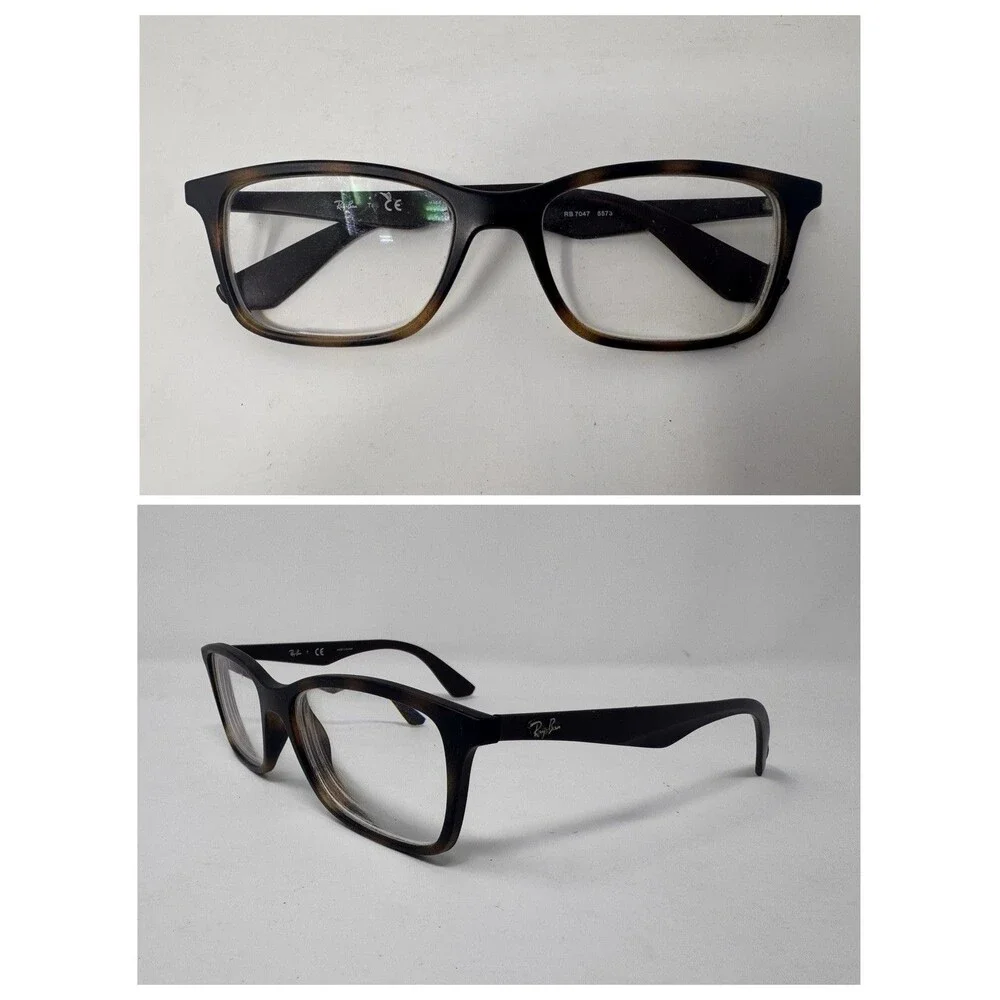 Ray-Ban RB7047 Eyeglass Frames Only 54-17-140 Brown 5573